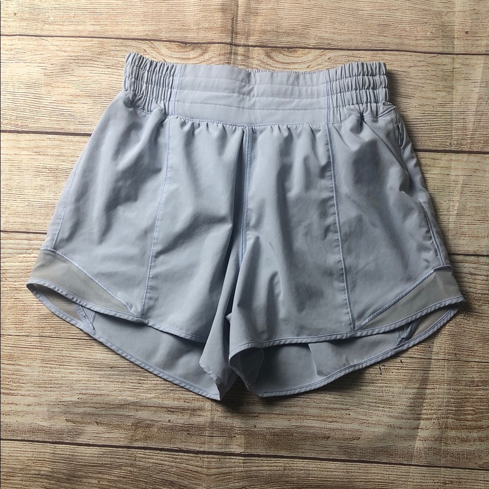 Gray Lululemon Violet Hotty‎ Hot Short